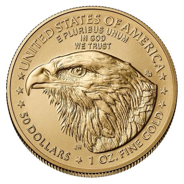 2024 1 oz Gold American Eagle Burnished MS70 Coin - Image 2